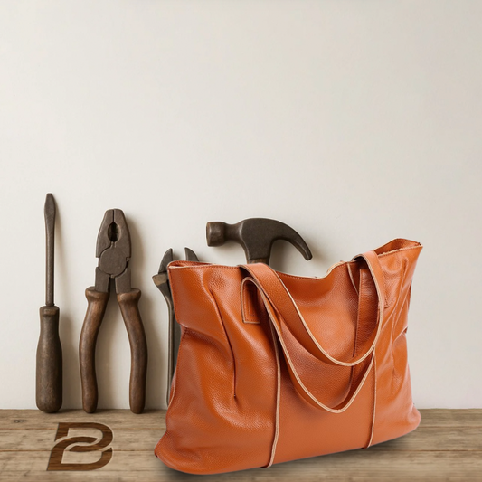 BERK | Large capacity Leather Tote Bag