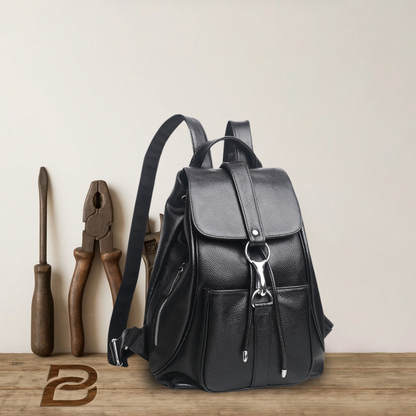 BERK | Buckle Decor Drawstring Design Backpack