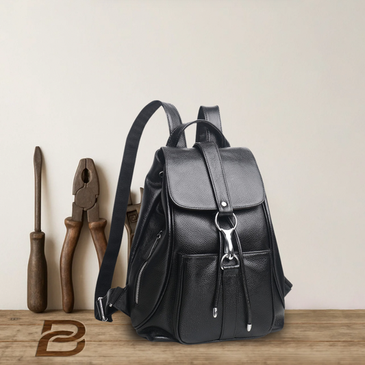 BERK | Buckle Decor Drawstring Design Backpack