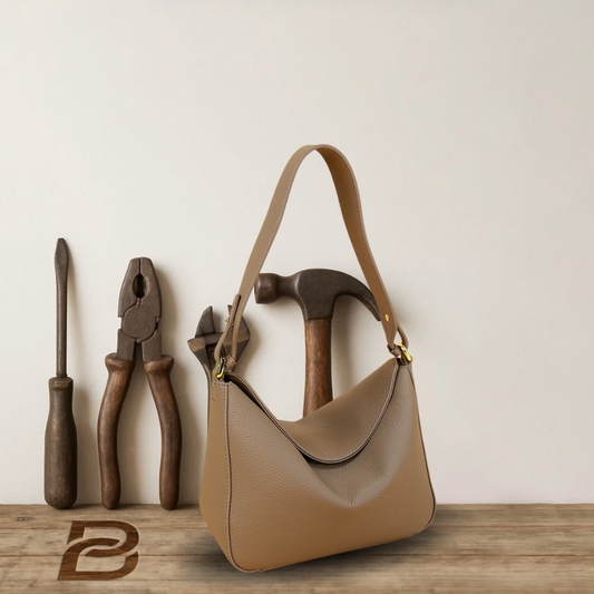 BERK | Foldover leather shoulder bag