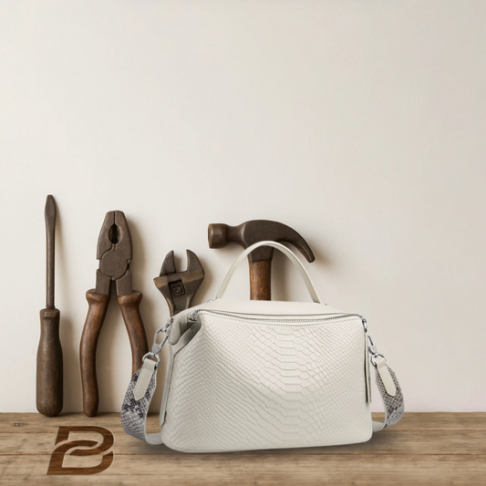 BERK | Textured, versatile leather shoulder and crossbody bag