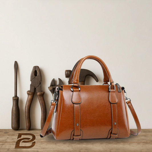 BERK | Two-way bag made from genuine leather satchel