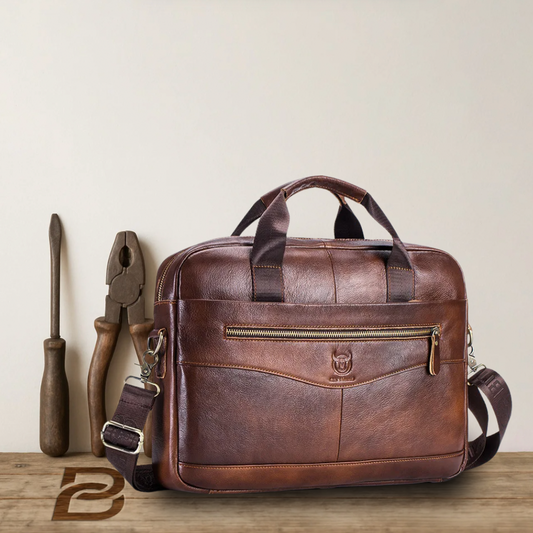 BERK | Premium leather laptop bag