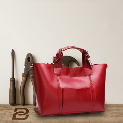 BERK | Classic smooth surface Large capacity carrier bag
