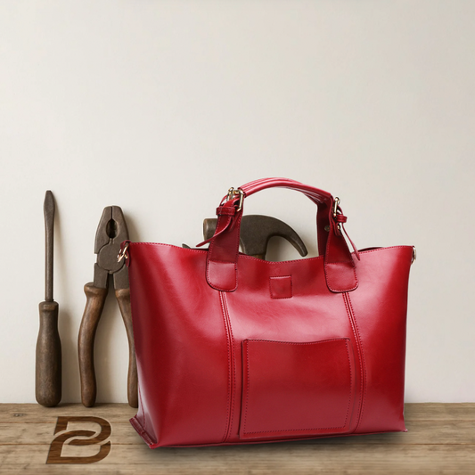 BERK | Classic smooth surface Large capacity carrier bag
