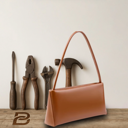 BERK | Minimalist chic leather shoulder bag