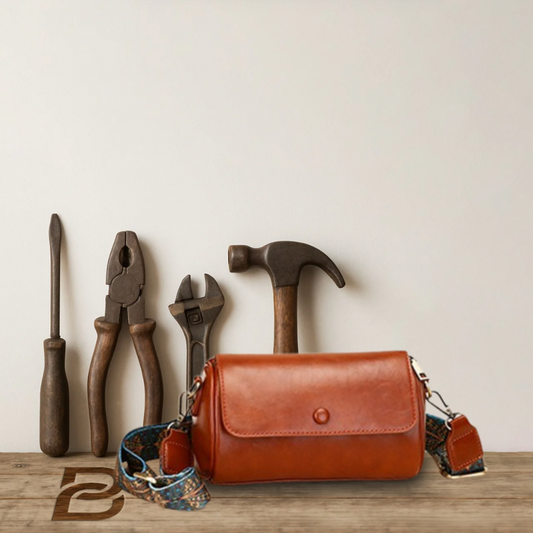 BERK | Compact & trendy mini leather bag