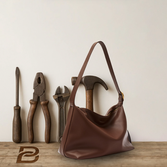 BERK | Classic leather shoulder bag