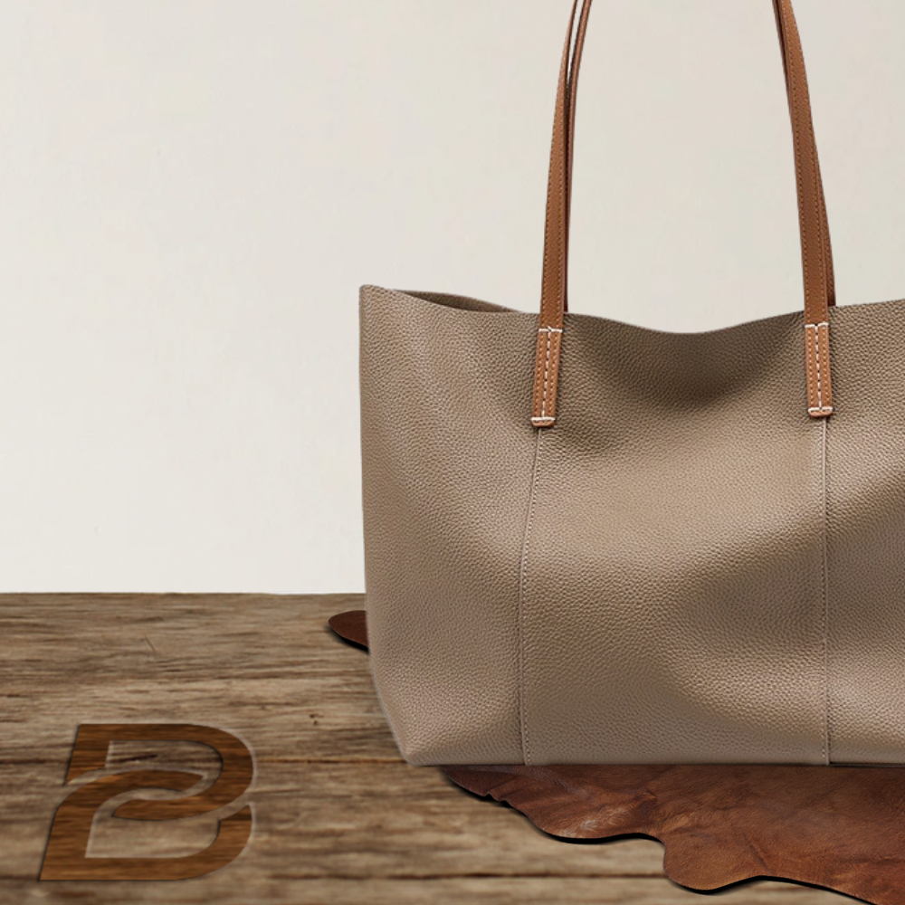 BERK | Hand-carried leather shoulder bag with large capacity