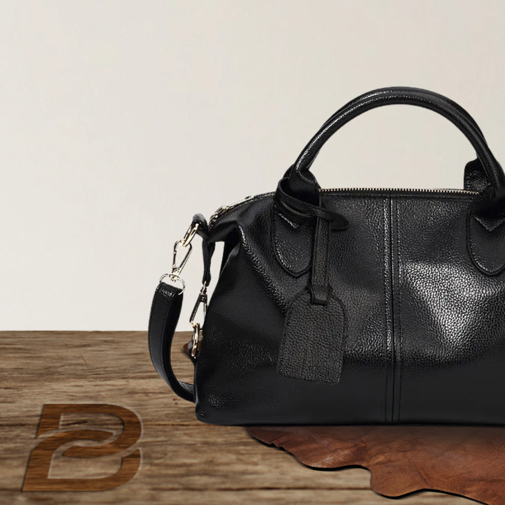 BERK | Soft Grain Elegant Leather Two-Way Bag