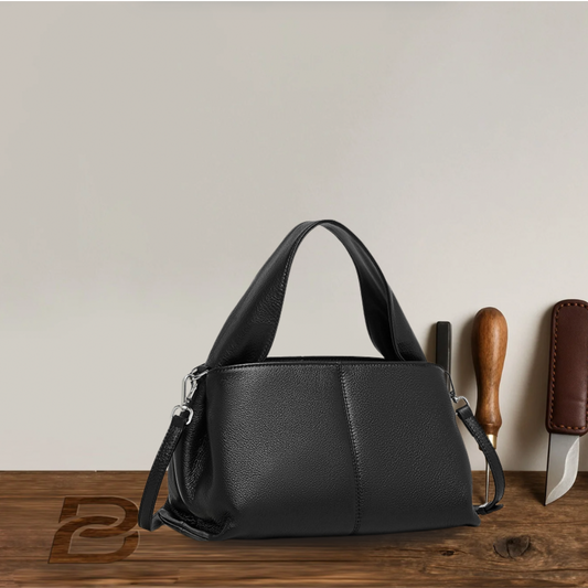 BERK | Classic ladies retro bag made from genuine leather