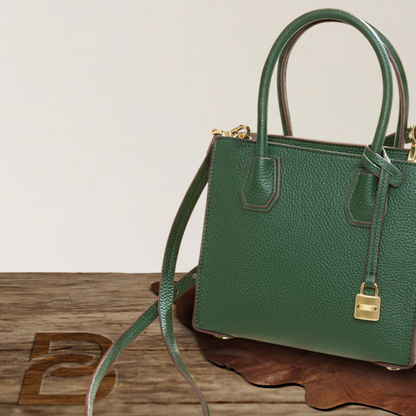 BERK | Handbag in textured, grained leather