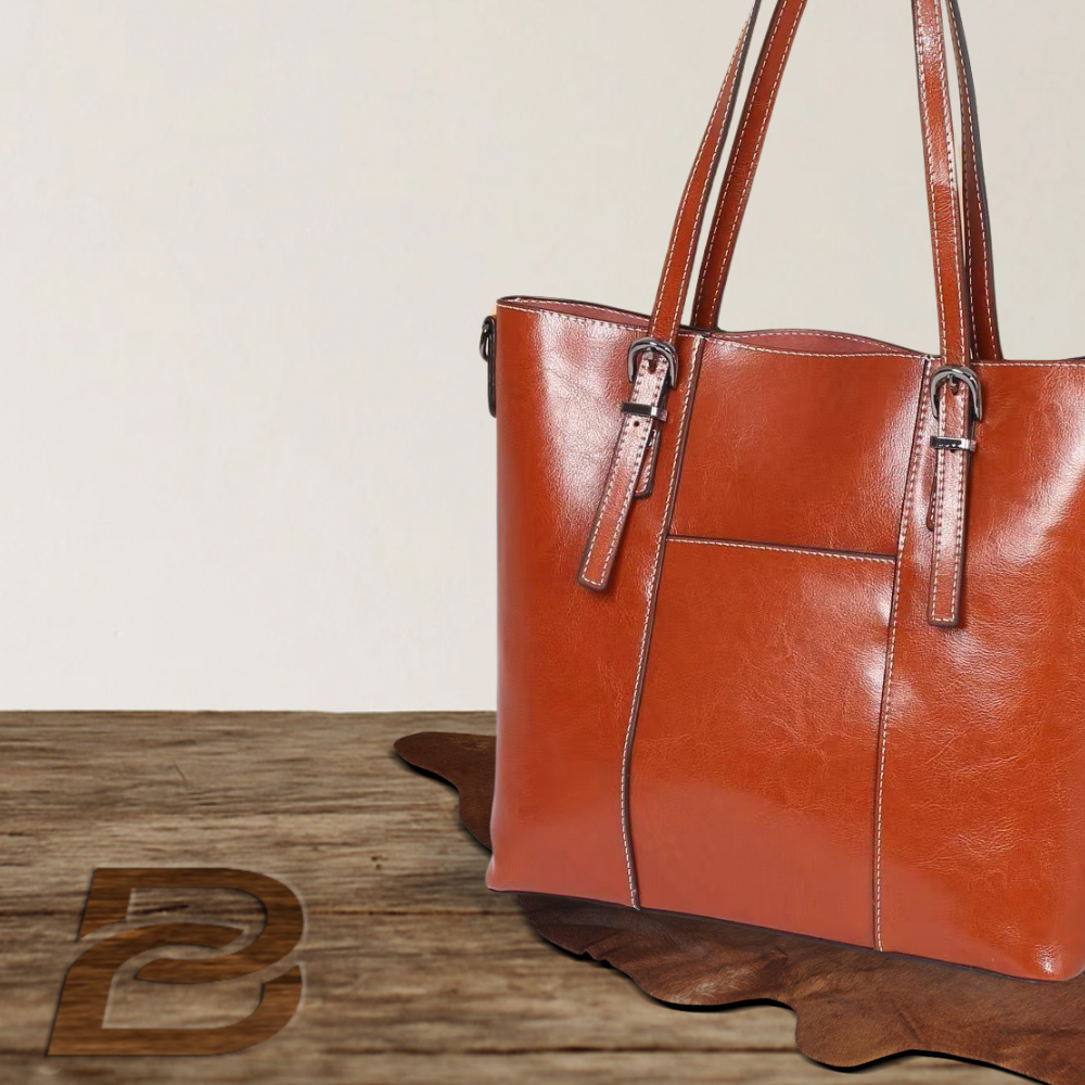 BERK | Large hand-worn bag made from genuine leather
