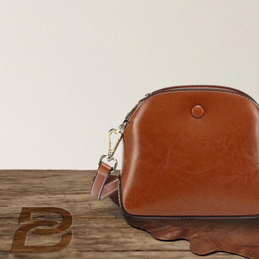 BERK | Structured mini leather shoulder bag