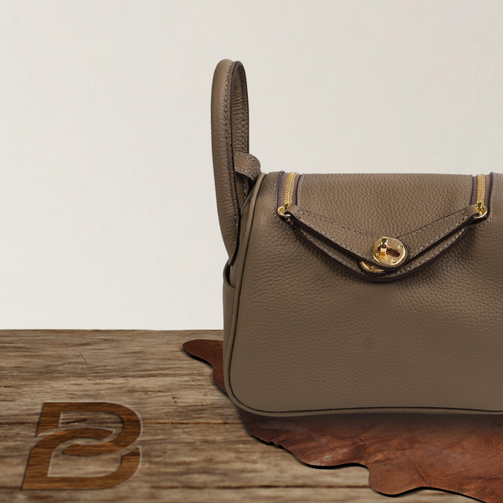 BERK | Top Handle Classic Shape Leather Bag