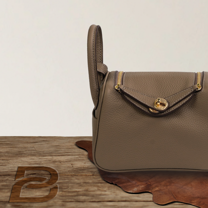 BERK | Top Handle Classic Shape Leather Bag