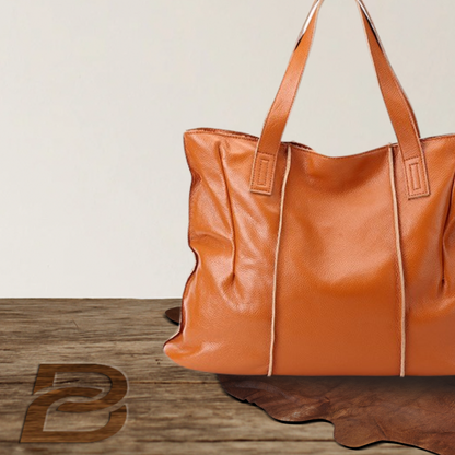 BERK | Large capacity Leather Tote Bag