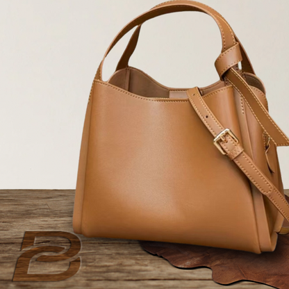 BERK | Top Handle Leather Satchel