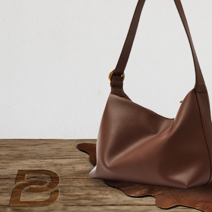 BERK | Classic leather shoulder bag