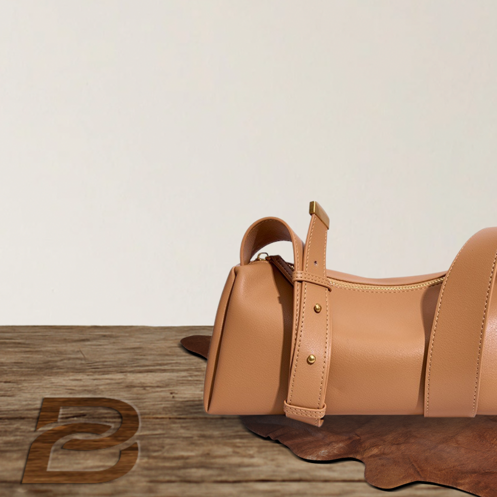 BERK | Baguette shoulder bag made from genuine leather