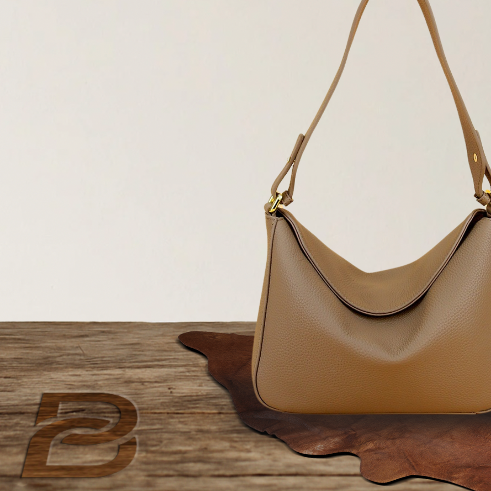 BERK | Foldover leather shoulder bag
