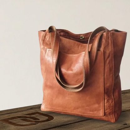 BERK | Classic Vintage Leather Tote Bag