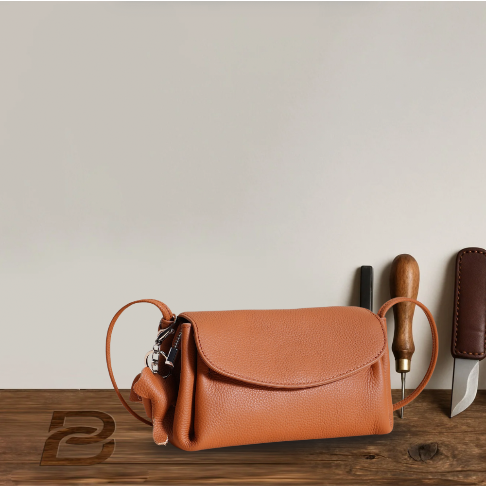 BERK | Envelope Crossbody Leather Bag