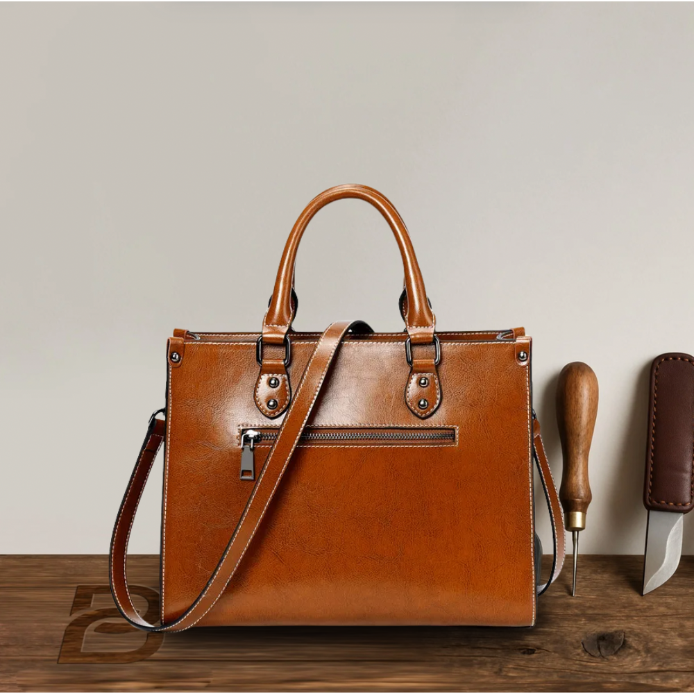 BERK | Classically elegant tote made from genuine leather