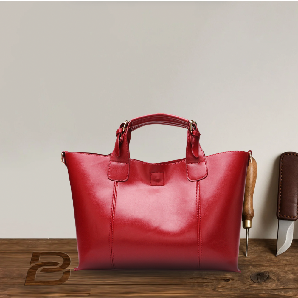 BERK | Classic smooth surface Large capacity carrier bag