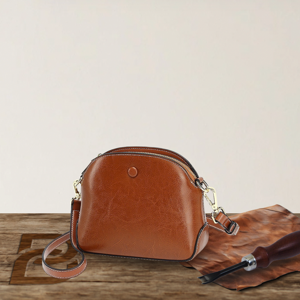 BERK | Structured mini leather shoulder bag