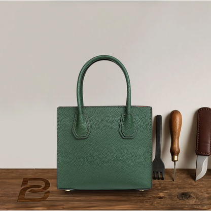BERK | Handbag in textured, grained leather