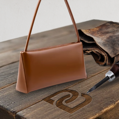 BERK | Minimalist chic leather shoulder bag