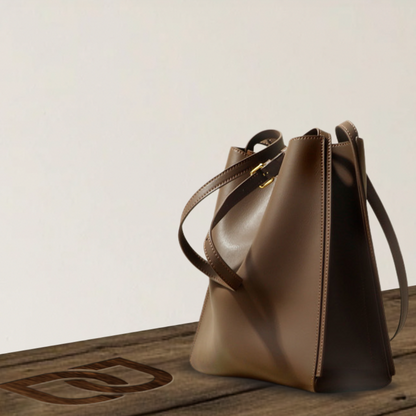 BERK | Retro tote bag made from genuine leather