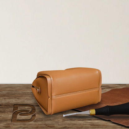 BERK | Top Handle Leather Satchel