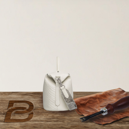 BERK | Textured, versatile leather shoulder and crossbody bag