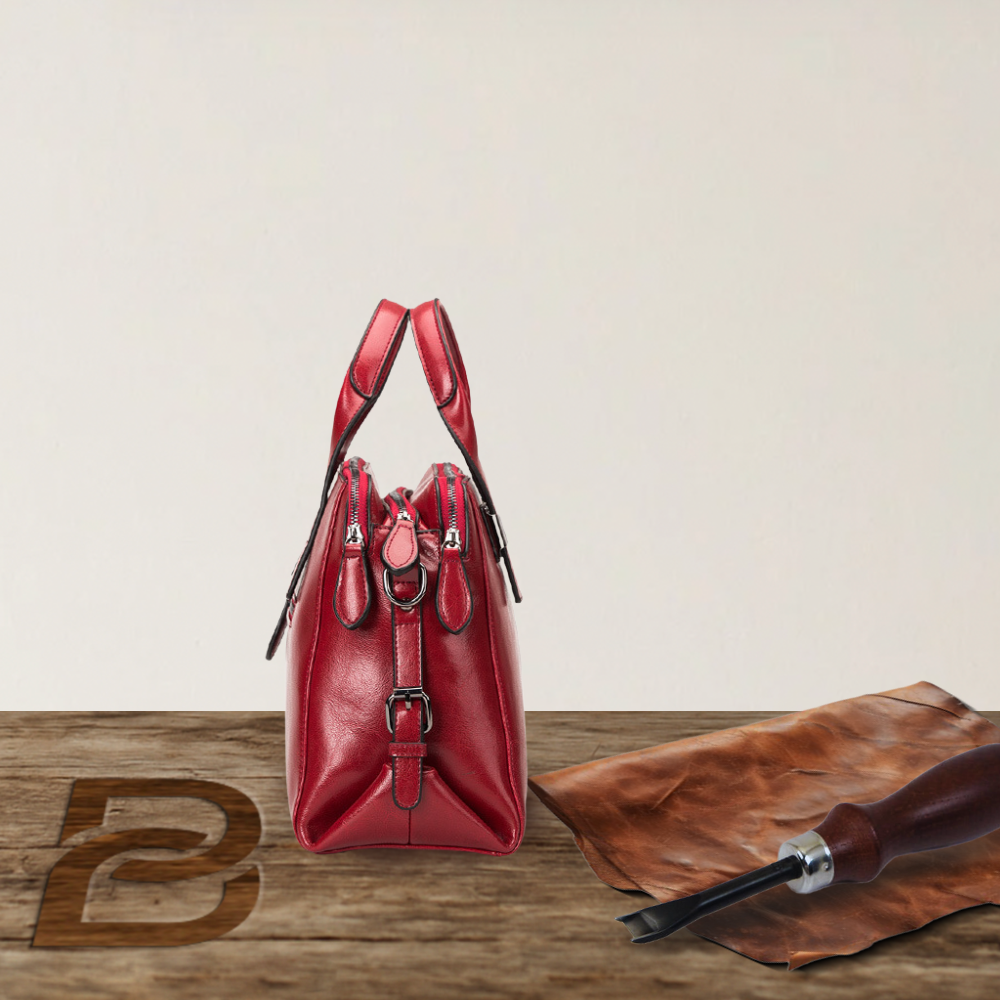 BERK | Classic Large Vintage Leather Bag