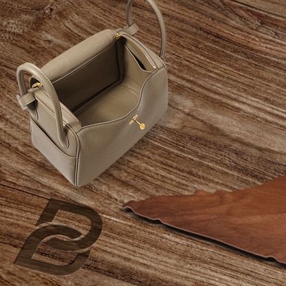 BERK | Top Handle Classic Shape Leather Bag