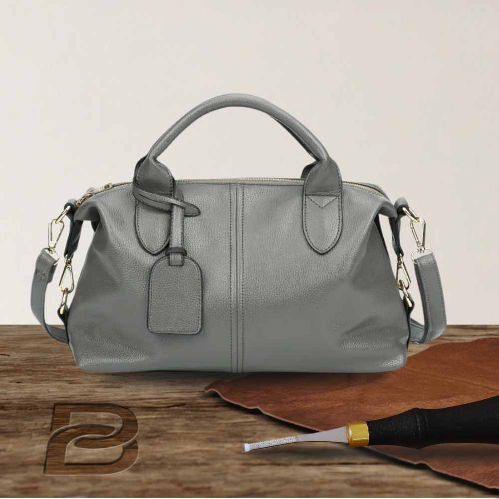 BERK | Soft Grain Elegant Leather Two-Way Bag