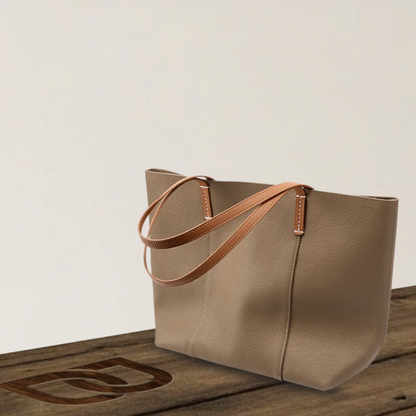 BERK | Hand-carried leather shoulder bag with large capacity