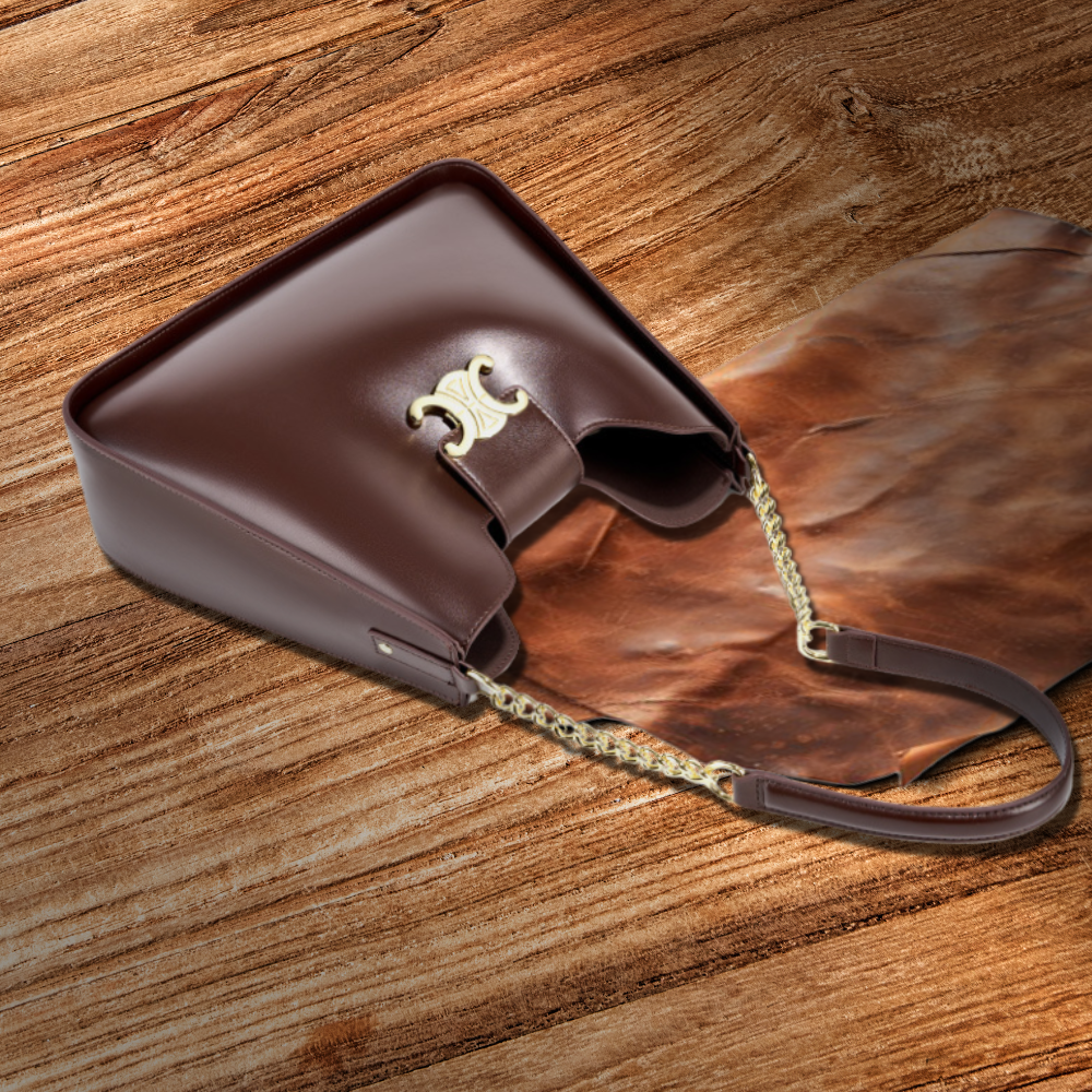 BERK | Elegant shoulder bag in smooth leather