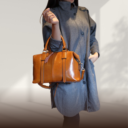 BERK | Medium satchel in vintage design