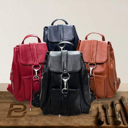 BERK | Buckle Decor Drawstring Design Backpack
