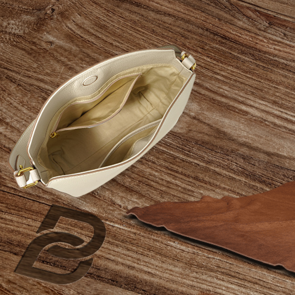 BERK | Foldover leather shoulder bag