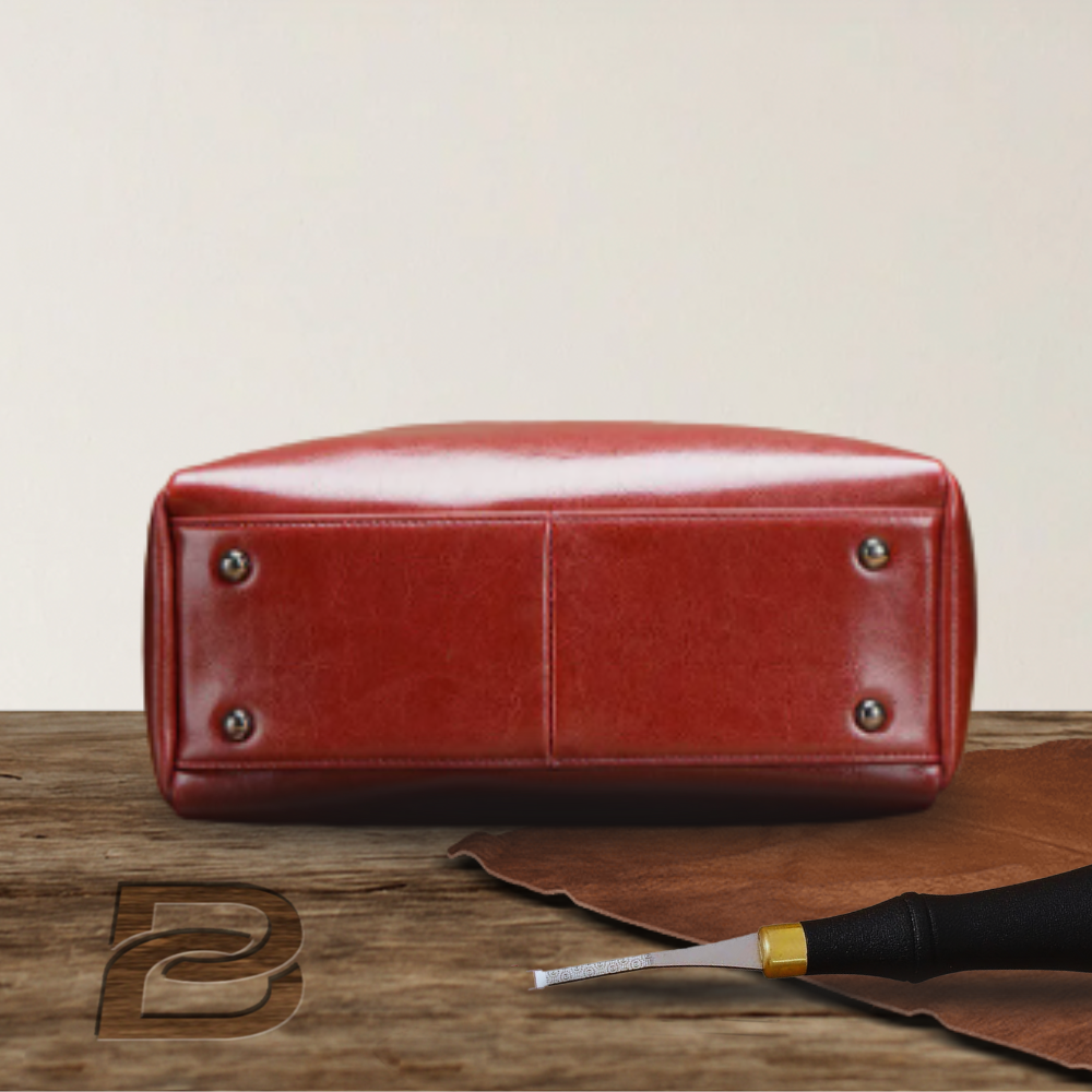 BERK | Elegant two-way bag made from genuine leather