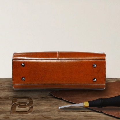 BERK | Classically elegant tote made from genuine leather