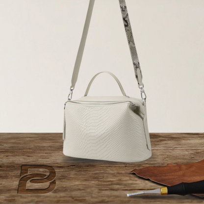BERK | Textured, versatile leather shoulder and crossbody bag