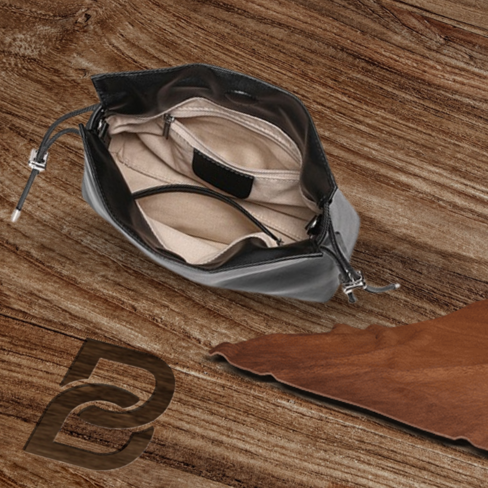 BERK | Drawstring Bucket leather bag