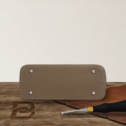 BERK | Tote bag in soft, grained leather with large capacity
