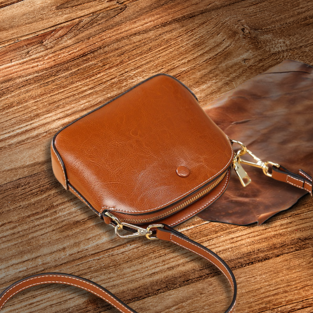BERK | Structured mini leather shoulder bag