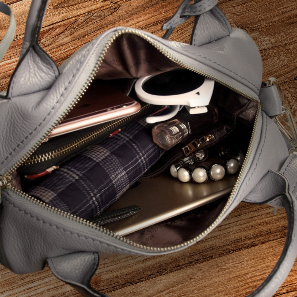 BERK | Soft Grain Elegant Leather Two-Way Bag